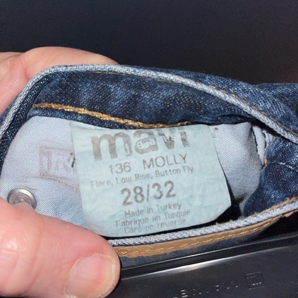 Mavi Molly Flare Boot Cut Jean Size 28. GG - Picture 7 of 7